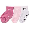 NIKE 3PK INF/TODD GRIPPER QTR SOCK Calze Bambine Tre Paia