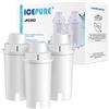 ICEPURE Filtro per bollitore Compatibile Con acqua Brita Standard,Brita, Classic OB03, Everyday, UltraMax, Metro+, XL, Mavea 107007 35557, e altro, 3 pezzi