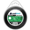 Cellfast Filo Da Taglio Fil De Débroussailleuse Renforcé Per Decespugliatori E Tagliaerba Filo Per Decespugliatore Premium Cercio 2,7 mm 90 m