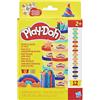 Play-Doh Pack de 12 L'imagination en fête, Coffret de pâte à modeler, Activité manuelle et Jeux créatifs pour enfants, Kit créatif Play-Doh avec accessoires, Activité manuelle, Dès 4 ans