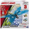 MECCANO 6033321 - Multi Modello da 3 - Insetti, 72 pz.