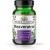 Source of Nature Trans-Resveratrolo 500 mg | 120 capsule vegane | Alta dose | Purezza 98% | Fermentato naturalmente | Con piperina | Testato in laboratorio | Qualità premium