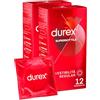 Durex Contatto Comfort Preservativi Sottili (0,055 mm) ad Alta Sensibilità, 24 Profilattici