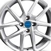 BORBET 4x Cerchi Borbet N 6.5x16 ET43 4x100 crystal silver compatibile con Renault Captur Clio Modus Scénic Mégane Zoe