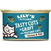 Lily's Kitchen Gustosi bocconcini preparati con ingredienti naturali, mangime per gatti maturi umido 24 x 85g