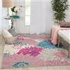 NOURISON Passion Floral Grey 5'x 7' - Tappeto 5'3 x 7'3
