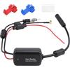 FAELNK Amplificatore Antenna DAB per Autoradio - Antenna Radio FM Splitter FM/AM DAB+ Universale 12V - Adattatore Radio