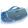 Tronsmart Mirtune S100 Cassa Bluetooth Portatile 50W, Bassi Potenti e Alti Chiari, Manico Retrattile, 20 Ore di Riproduzione, Impermeabile IPX7, Equalizzatore Personalizzato e Powerbank