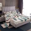 Loussiesd Set di biancheria con motivo Boho di acchiappasogni e con elementi tribali ispirato ai nativi americani per ragazzi e adulti con 1 lenzuolo piano 1 lenzuolo con angoli + 2 federe per letto King Siz