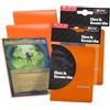 BCW 100 Premium Orange Double Matte Deck Guard Sleeve Protectors for Gaming Cards like Magic The Gathering MTG, Pokemon, YU-GI-OH!, & More. by BCW