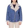Levi's - Giubbotto Donna Oversize in Denim con Dettagli in Pile - Taglia XS
