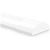 HOFTRONIC - 2x Plafoniera LED Lineare da Soffitto 120 CM - 40W 4800 Lumen (120lm/W) - 6400 K luce bianca fredda - Lampada Rettangolare - IP20 per Parete, Garage, Negozio - Tubo LED