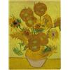 My Custom Style Stampa su Tela Canvas cartonata #Arte-I Girasoli, Van Gogh# quadretto 25x30cm.