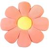 YILANLAN Cuscino di fiori Tappetino in peluche Sedia da ufficio tatami flower mat Cuscino decorativo (35 cm, Red)