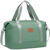 COOLIFE Ryanair Underseat, borsa da viaggio, borsa sportiva, 40 x 25 x 20 cm, bagaglio a mano Overnight Weekend, borsa da donna, impermeabile, per sport e viaggi, verde scuro, 25L(45x36x20cm), Borsone