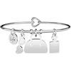 KIDULT - Bracciale in acciaio 316L cristalli | Symbols