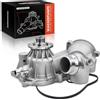 Frankberg Pompa dell'acqua/pompa del liquido di raffreddamento 11517586781 | Compatibile con: Serie 6 Cabrio E64, X5 E53, Serie 6 E63, Serie 7 E65 E66 E67, Serie 5 E60, Serie 5 Touring E61
