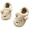ITODA Pantofole da Donna in Morbido Pile a Forma di Animale, comode, Pantofole Invernali in Caldo Pile, Antiscivolo, per Camera da Letto, Stivaletti alla Caviglia da Donna, 38 EU