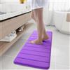 Homaxy zerbino Ingresso casa 40 x 120 cm, Morbido e Lavabile Zerbino da Interni per Interno, Antiscivolo e Essorbente zerbino,Tappeto Entrata Interno Resistente Sporco, Lilla