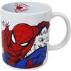 Marvel Tazza da Thè Mug in Ceramica Spiderman 32,5 cl Misura 9,5x8 cm Adatta per Microonde Idea Regalo