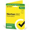 NortonLifeLock Norton 360 Standard 2023, Antivirus software for 1 Device and 1-year subscription with automatic renewal, Includes Secure VPN and Password Manager, PC/Mac/iOS/Android, Activation Code by Post