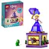 LEGO Disney Princess Rapunzel Rotante, Giocattolo da Costruire con Mini Bambolina in Abito di Diamante e Pascal, Giochi per Bambine e Bambini da Collezione 43214