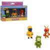 Bizak Stumble Guys Confezione da 3 personaggi d'azione 8 cm Set Boxing Roo, vari personaggi da collezionare, Licenza ufficiale del videogioco di demolizione, Adulti Fan e ragazzi e ragazze +8 anni