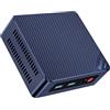 Beelink MINI-S13 Pro Mini PC, Processore Intel Twin Alder Lake-N150 (fino a 3,60 GHz), Mini Computer, 16 GB di RAM, SSD da 500 GB, Desktop da ufficio, Dual HDMI/WiFi 6/BT 5.2/RJ45/WOL