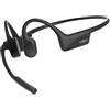SHOKZ Auricolari OpenComm2 2025 Upgrade a conduzione ossea, auricolari Bluetooth open-ear con microfono per l'attenuazione del rumore, cuffie wireless, 16 ore di conversazione, Segnalibri, Nero