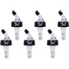 Minnhua 6 Pezzi Versatore Automatico Misurato 2cl Versatori per Bottiglie Plastica Liquore Beccucci Bottiglie per Collo Bottigli 18-20 mm Vino Versatore Bottiglia per Liquore Olio Cocktail Vino Bar