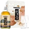 Tokinoka blended Whisky, Single Malt Akashi, whisky giapponese, maturazione in botti di rovere, frutta secca e sfumature mielate, Gift-box, 40% Vol.