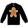 Babloo Felpa Bimbo Bambino Idea Regalo di Natale Omino Pan di Zenzero Nera 12-13 Anni