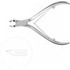 MPHAIR Tronchesino cuticole doppia molla - taglio dritto 4 mm