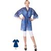 MPHAIR Kimono Blu monouso TNT