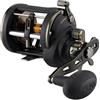 PENNA Mulinello da Pesca Squall Ii Level Wind, Mulinelli Convenzionali, Saltwaater, Pesca Offshore, Unisex, Oro Nero, 20, Star Drag