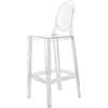 Kartell - Sedia da bar Ghost - Trasparente - policarbonato - Designer Philippe Starck