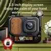 URPIZY Fotocamera digitale HD 5K WIFI SLR con video 96MP, zoom 50x, Picture-in-Picture, stabilizzazione automatica, infrarossi 500M