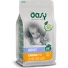 Oasy Dry Cat Adult Chicken Alimento Completo per Gatti Adulti Gusto Pollo 1,5 kg