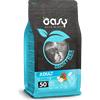 Oasy Grain Free Adult Small/Mini Cibo Secco per Cani Senza Glutine Gusto Pesce 2,5 kg