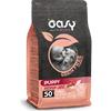 Oasy Grain Free Formula Puppy Medium/Large Cibo Secco per Cani Cuccioli Gusto Tacchino 2,5 kg