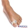 Eumedica Divaricatore in Gel Toe Spreader co Anello di Fissaggio al Secondo Dito M 1 pezzo