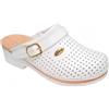 Dr Scholl's Clog Supercomfort Calzatura Ortopedica Zoccoli da Lavoro in Legno Colore Bianco - Numero: 35