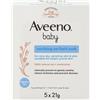 Aveeno Baby Polvere da Bagno a base di Avena 100% Naturale 5x21grammi