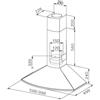 FABER S.p.A. TENDER X A60 Cappa aspirante a parete Acciaio inox 400 m³/h D