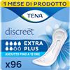 TENA Discreet Extra Plus InstaDry Pacco Scorta Mensile - Assorbenti per perdite urinarie femminili, discreti e confortevoli, 6 confezioni x 16 pezzi