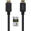 AISENS A150-0423 Cavo HDMI V2.1 ultra alta velocità/HEC 8K@60Hz 48Gbps, A/M-A/M, nero, 2,0 m