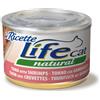 Life Pet Care Natural Cat Lattina Multipack 24x150G TONNO CON GAMBERETTI