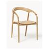 Westwing Collection Sedia con braccioli in legno di frassino Camille