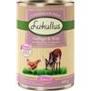Lukullus Junior 6 x 400 g Umido cane - Pollame & Selvaggina (senza cereali)