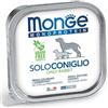 Monge Monoprotein SOLO Vaschetta Multipack 24x150G CONIGLIO